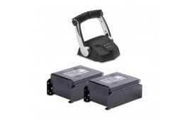 System två motorer - i7800 krom trim 2 mot. 1 sta.