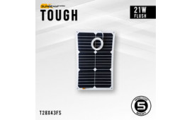 SUNBEAM solpanel Tough flush  20W  - NYHET 2019
