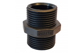 DUBBELNIPPEL 1"X1" PLAST