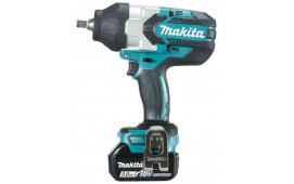 MUTTERDRAGARE MAKITA 18V DTW1002RTJ 1/2" 2X5.0AH MAKPAC