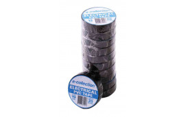 ELTEJP A-COLLECTION 20MX19MM SVART PVC