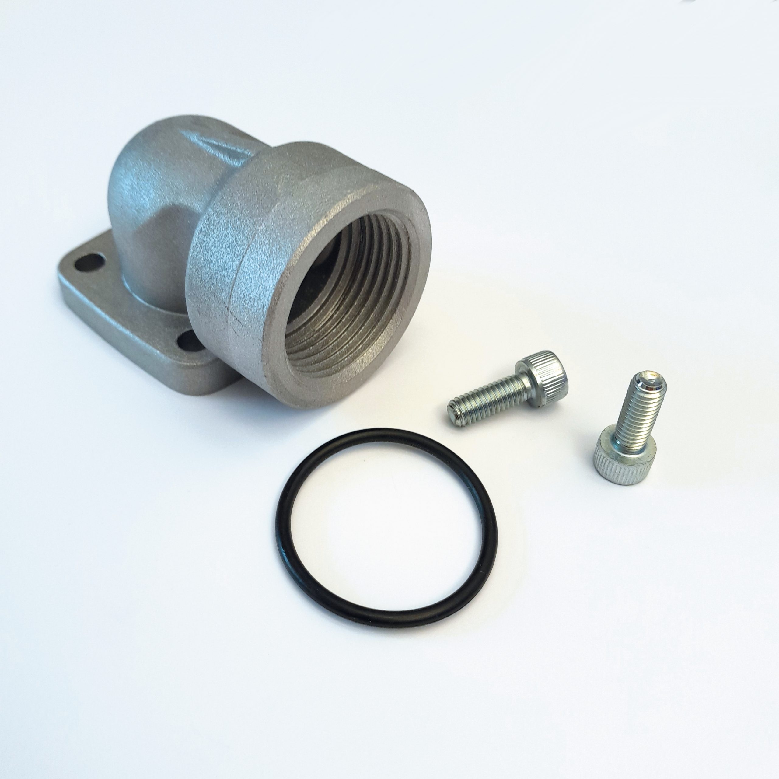 FLÄNSKOPPLING 90° 1" INV GÄNGA