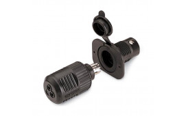 Uttag/kontakt 3x 1-8mm kabel