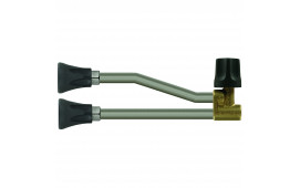 DUBBELT SPOLRÖR TOPPVENTIL