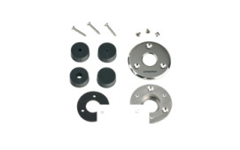 Scanstrut kabelgenomförning Low-Profile, ø2-8 mm 316 RF DS-LP-16-S