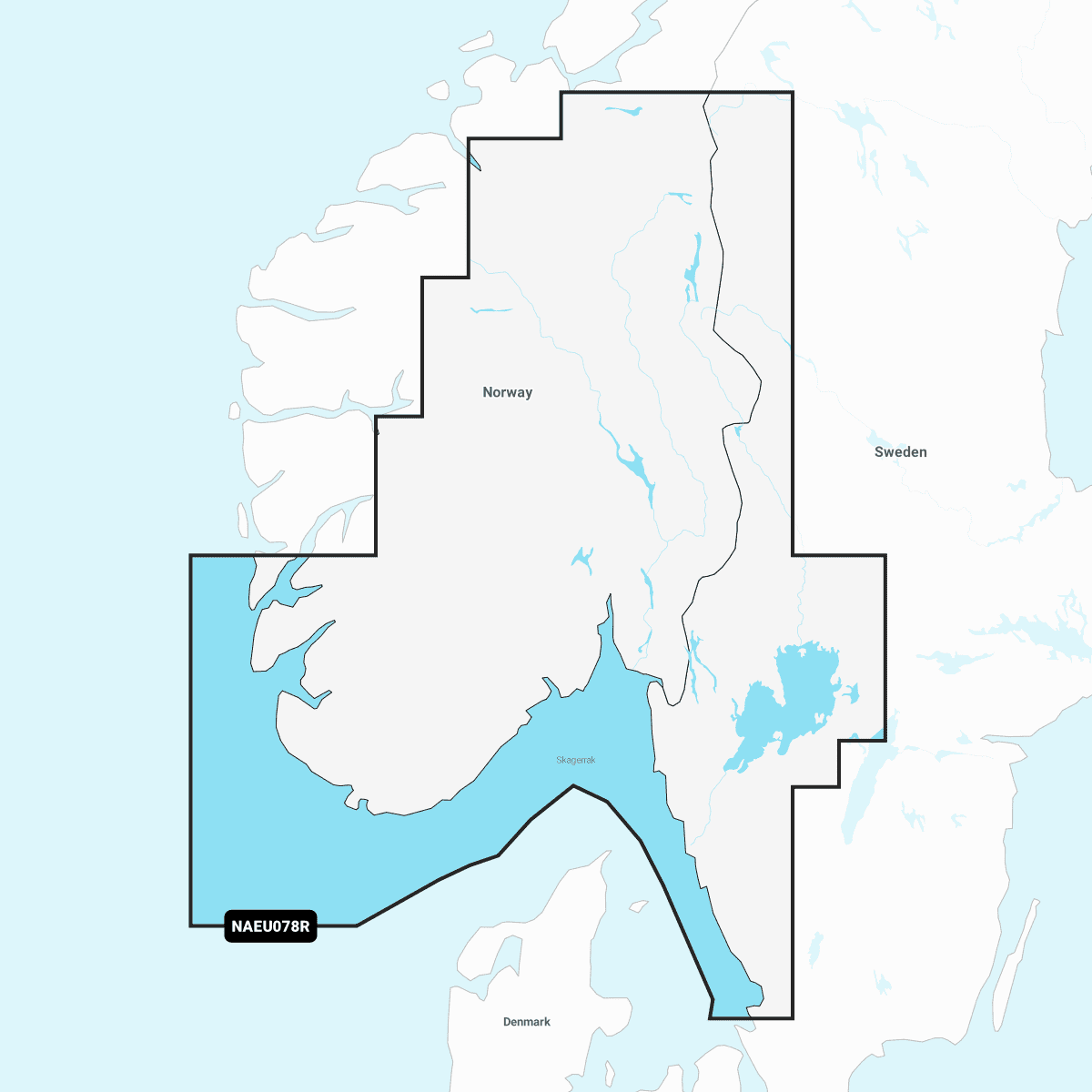 Navionics+ Regular Oslo, Skagerrak & Haugesund
