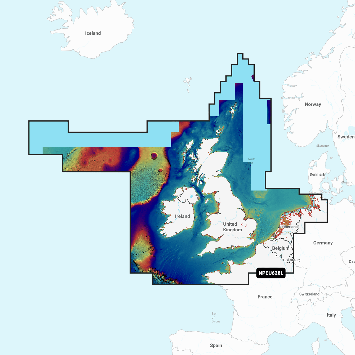 Navionics Platinum+ Large U.K., Ireland & Holland