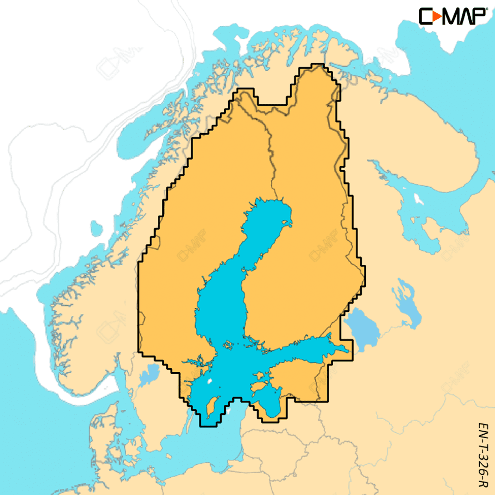 C-MAP Reveal X - Finlands sjöar & Östersjön