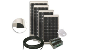 Solpanelskit 100W slim m MPPT