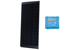 Blacksolar kit 115W m. Victron 75/10 & 6 m kabel