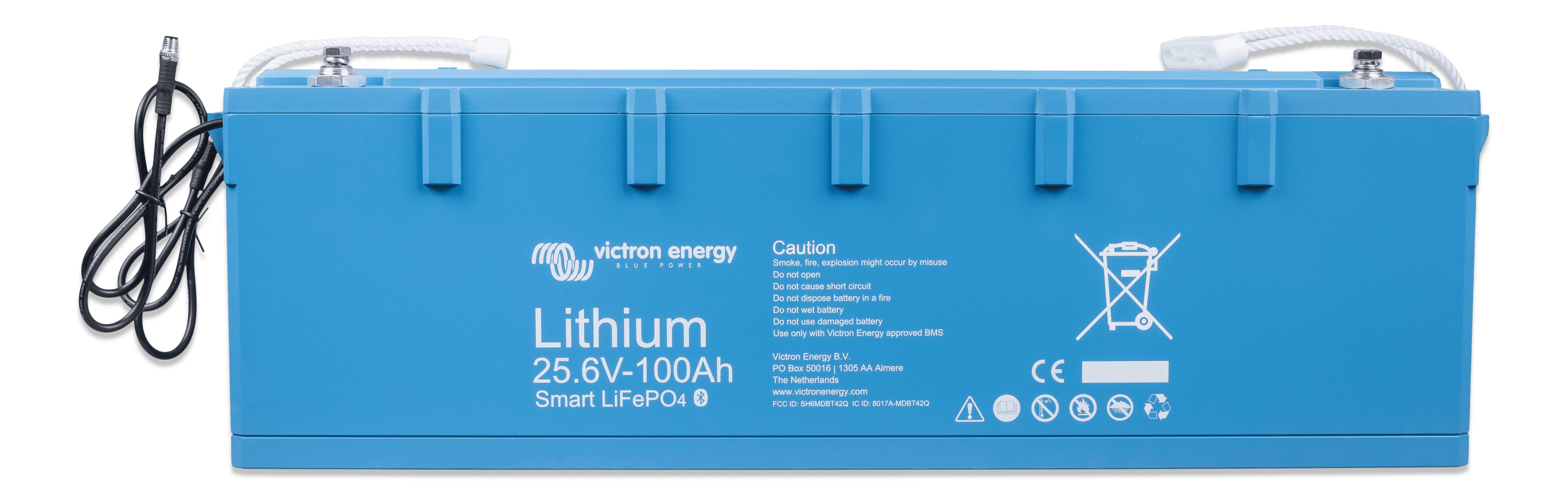 Lithium Batteri Smart 25,6V/100Ah