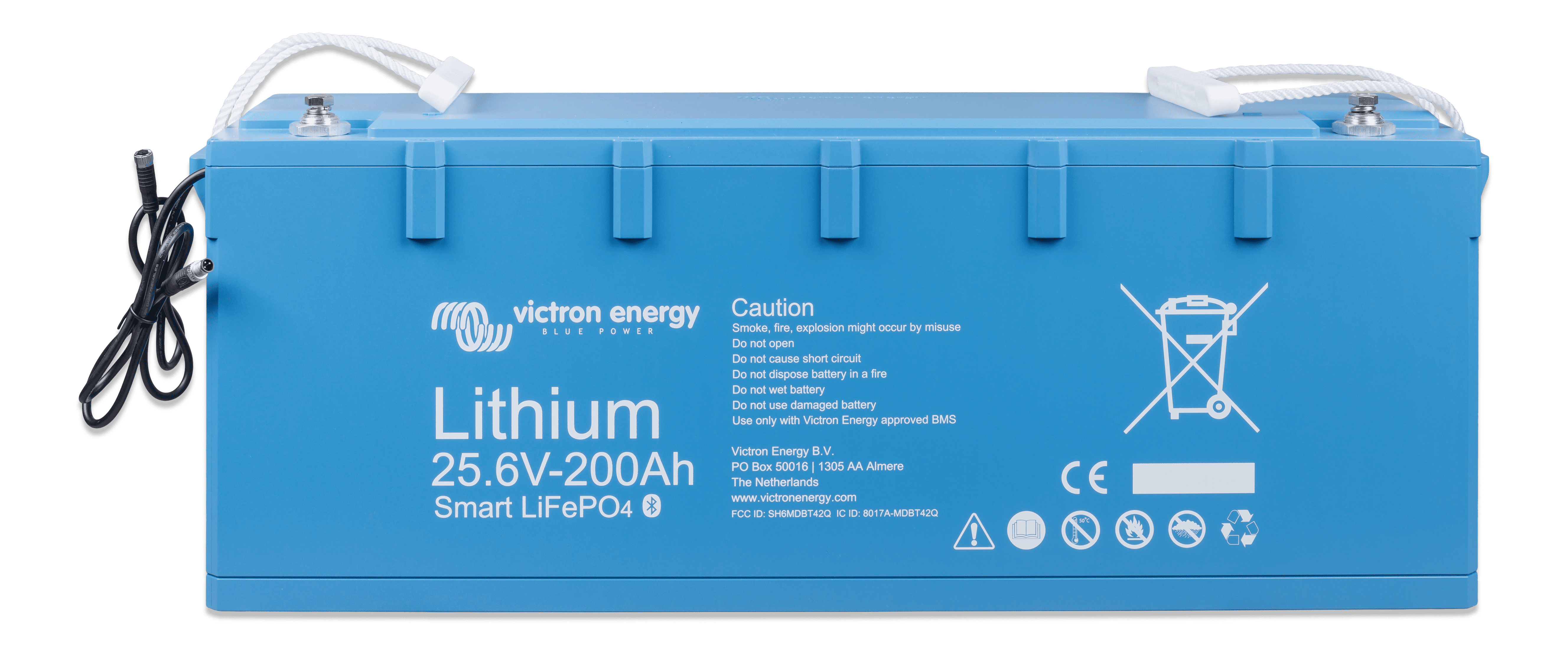 Lithium Batteri Smart 25,6V/200Ah