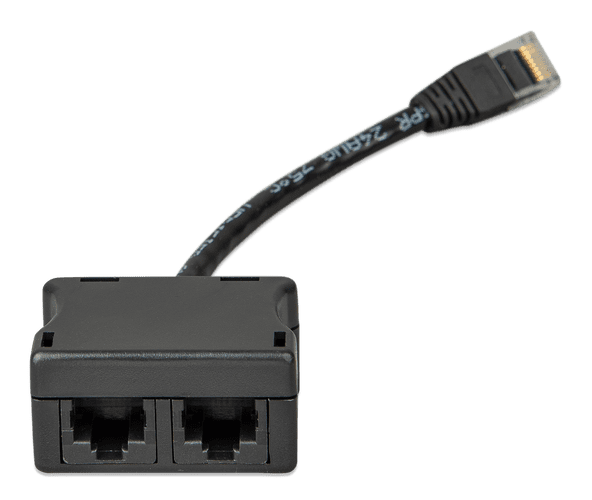 RJ45-splitter 1xRJ45 male/15cm