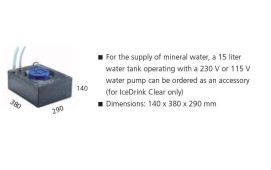 Ice Maker vattentank 230V