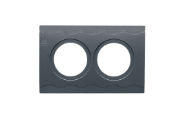 BEP Panel Plate Contour Connect 2x Holes For Panel