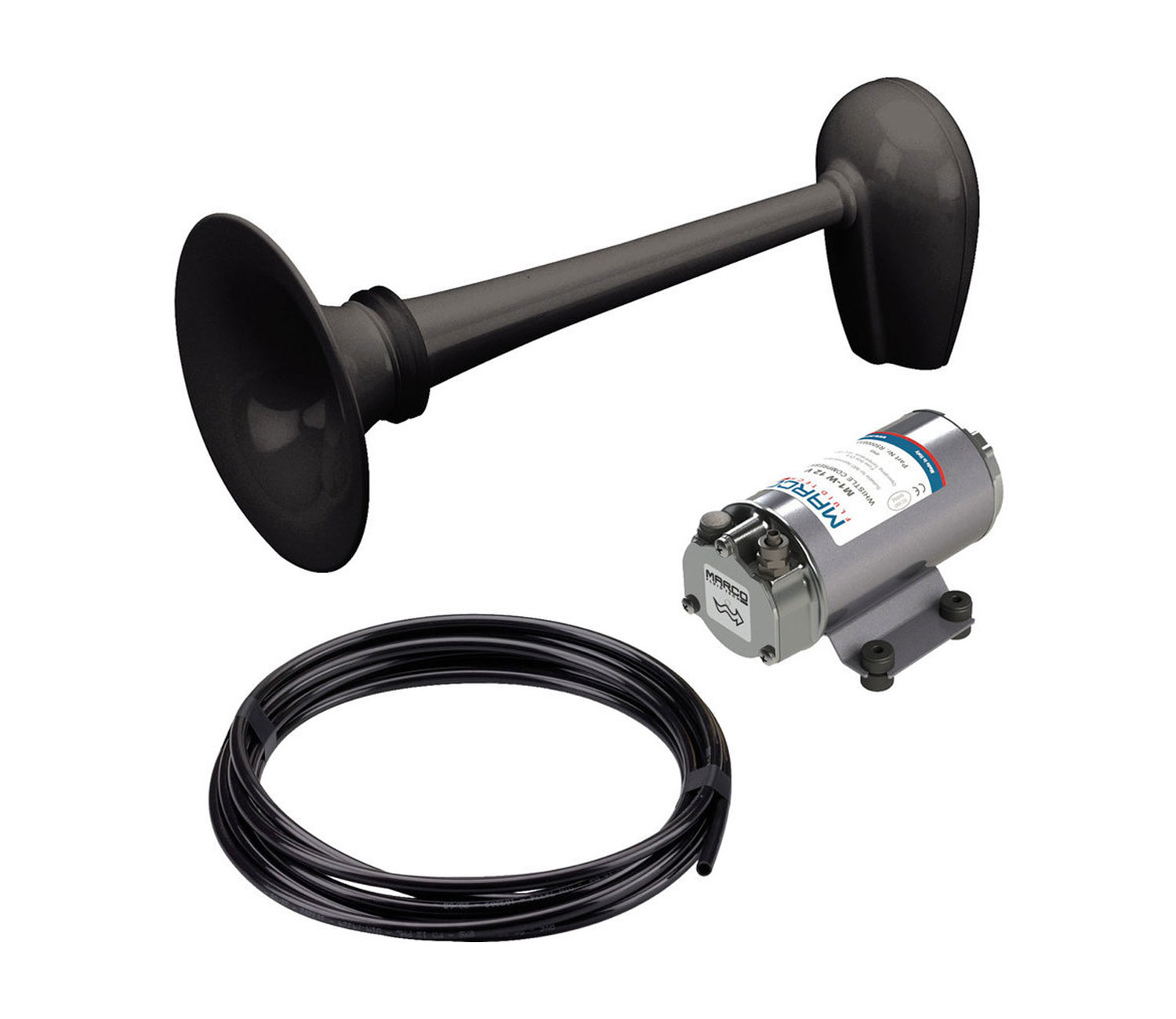 Signalhorn PW2-BN Svart