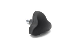 Knob soft grip HG/DR,znc
