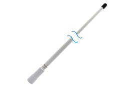 VHF antenn 150cm Classic Vit