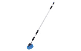 Båtborste teleskopisk med slanganslutning