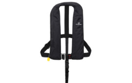 Plastimo NEO Uppblåsbar väst 165N aut. svart med sele