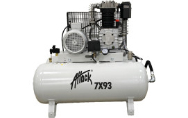INDUSTRIKOMPRESSOR 7,5HK 2X90L