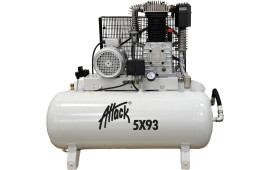 INDUSTRIKOMPRESSOR 5,5HK 2x90L