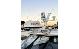 Radarmast Scanstrut, med kombinationsfäste för radom (18″ / 24″)