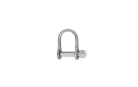 Ronstan Shackle, D,Pin 3mm,L:12mm W:9mm