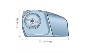 Ankarspel Hector 1000W / 12V, 10mm, capstan