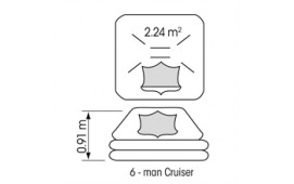 Livflotte Plastimo Cruiser ORC 6p Väska