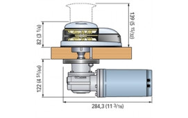 Ankarspel Prince DP2 500W / 12V, 6mm, capstan
