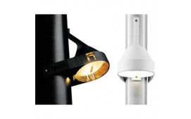 Däcksbelysning Aqua Signal Kiel 50W 24V Svart hus