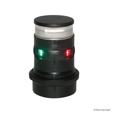 Lanterna Aqua Signal 34 LED 3-färg/Ankar Quickfit Svart