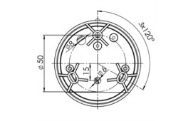 Lanterna Aqua Signal 34 LED Ankar Svart