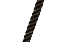 Förtöjningslina Floatline svart 10mm 6m