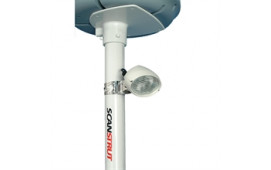 Scanstrut däcksbelysning till radarmast