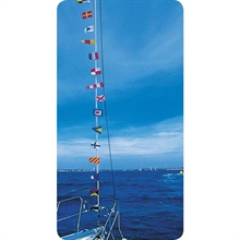 Signalställ med 40 flaggor. Ca 22 meter.