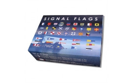 Signalställ med 40 flaggor. Ca 22 meter.