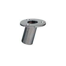 Flaggkäppsfäste kromad mässing Ø32mm.