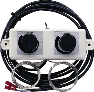 Dubbeltermostat kpl