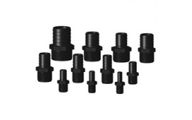 Slangnippel Trudesign, utv. ¾" x 19 mm slang