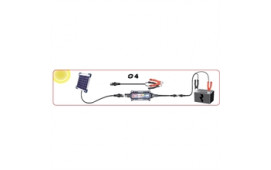 Solcellspanel Optimate 40W 12V med regulator