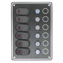 Elpanel 190x134mm 6 Switchar