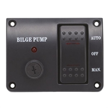 Elpanel för länspump