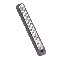 Kopplingsplint 20 anslutningar 150A 232x32x35mm