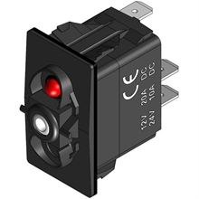 Strömbrytare On-Off LED