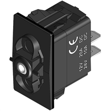 Strömbrytare On-Off-(On) utan LED