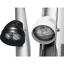 Mastbelysning Sealbeam 35W 12v Vitt hus