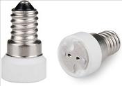 LED Adapter E14 till Gu sockel