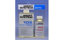 West System epoxy sats 105/205 A-pack 1,2kg